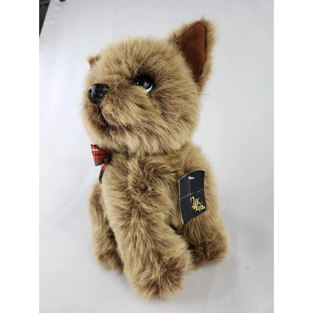 Vintage 1993 24K Polar Puffs Special Effects Yancy Plush Terrier‎ Cairn #5462